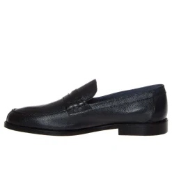 LENDINI 1871 COLLEGE PELLE BOTTALATA BLU