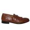 LENDINI F71 MOCASIINO MORSETTO PELLE MARRONE CUOIO