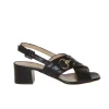 LUCA GROSSI H883S SANDALO NERO MORSETTO