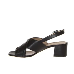LUCA GROSSI H883S SANDALO NERO MORSETTO