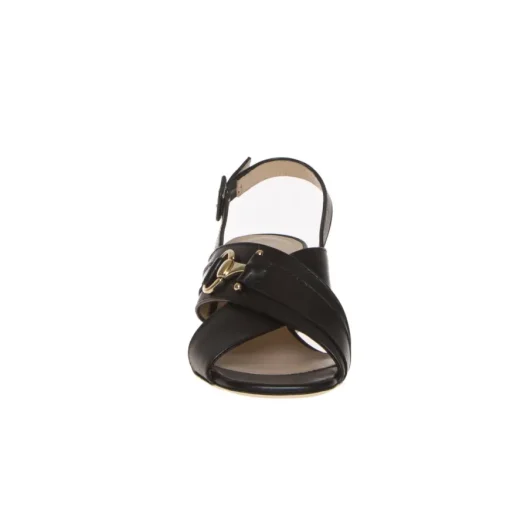LUCA GROSSI H883S SANDALO NERO MORSETTO