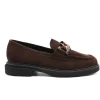 LUCA GROSSI MOCASSINO G882M CAMOSCIO MARRONE