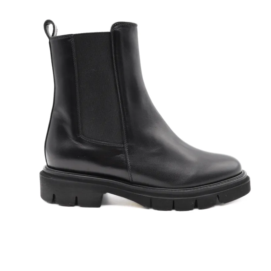 LUCA GROSSI STIVALETTO H420T NAPPA NERO