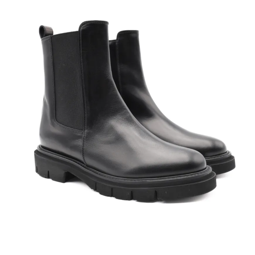 LUCA GROSSI STIVALETTO H420T NAPPA NERO