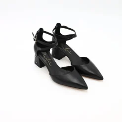 MALÙ DECOLLETE 1154 TACCO BORCHIE NERO