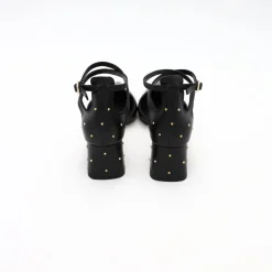 MALÙ DECOLLETE 1154 TACCO BORCHIE NERO