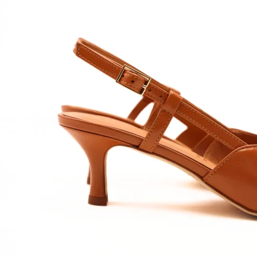 MALÙ SLINGBACK 1101 CUOIO