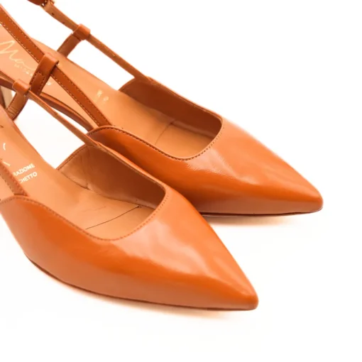 MALÙ SLINGBACK 1101 CUOIO