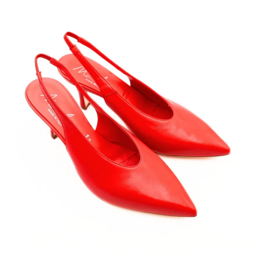 MALÙ SLINGBACK 3781 ROSSO