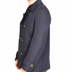 MARKUP CAPPOTTO MK794621 DOPPIO PETTO BLU