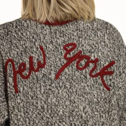 MARYLEY CARDIGAN 24IB830 BIANCO/GRIGIO