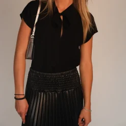 MARYLEY 23IB844-2 CAMICIA DONNA NERO