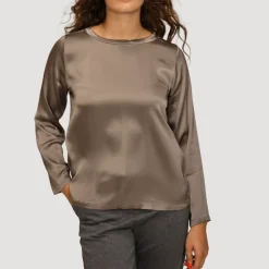 MARYLEY MAGLIA 24IB802-528 GRIGIO