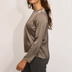 MARYLEY MAGLIA 24IB802-528 GRIGIO