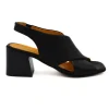 MAT20 6501 SANDALO INCROCIATO NERO