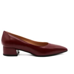 MELLUSO DECOLLETE D5193 SPAZZOLATO BORDEAUX