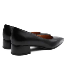 MELLUSO DECOLLETE D5193 SPAZZOLATO NERO