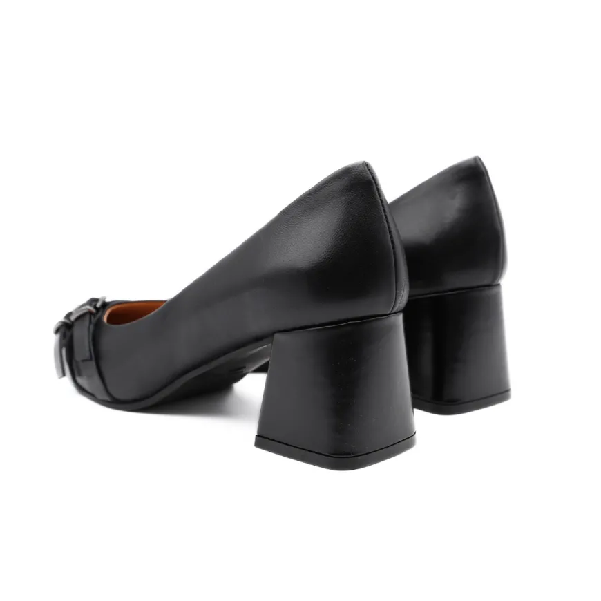 MELLUSO DECOLLETE V5866 FIBBIE NERO