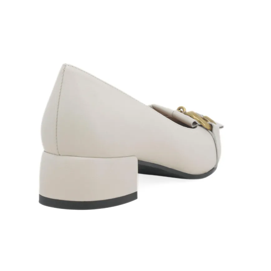 MELLUSO DECOLLETE V5342 MORSETTO LATTE