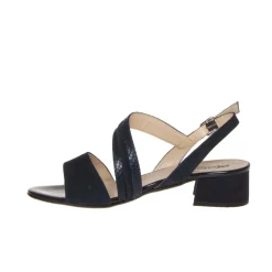 MELLUSO K35179 SANDALO CAMOSCIO BLU