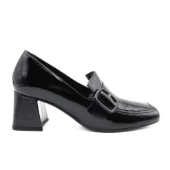 MELLUSO MOCASSINO ALTO V5722 FIBBIA NERO