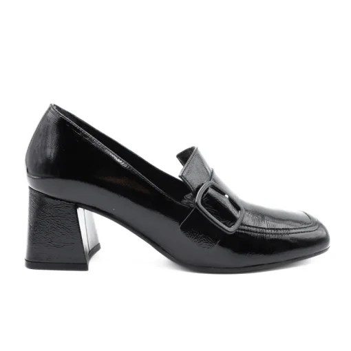MELLUSO MOCASSINO ALTO V5722 FIBBIA NERO