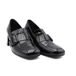 MELLUSO MOCASSINO ALTO V5722 FIBBIA NERO