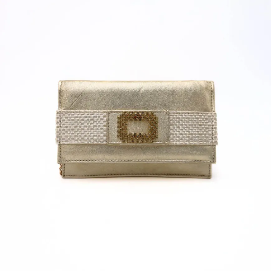 MELLUSO POCHETTE BJ071 PLATINO