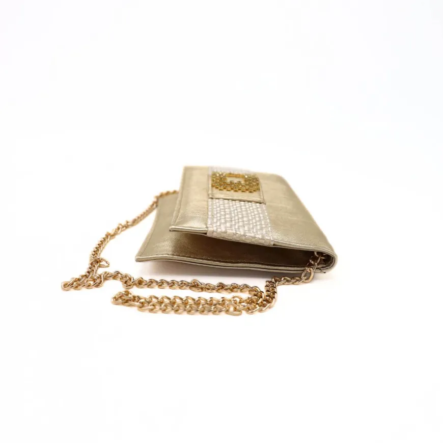 MELLUSO POCHETTE BJ071 PLATINO