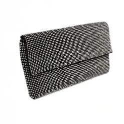 MELLUSO POCHETTE M10934 STRASS NERO