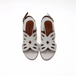 MELLUSO SANDALO K35507 NAPPA BIANCO