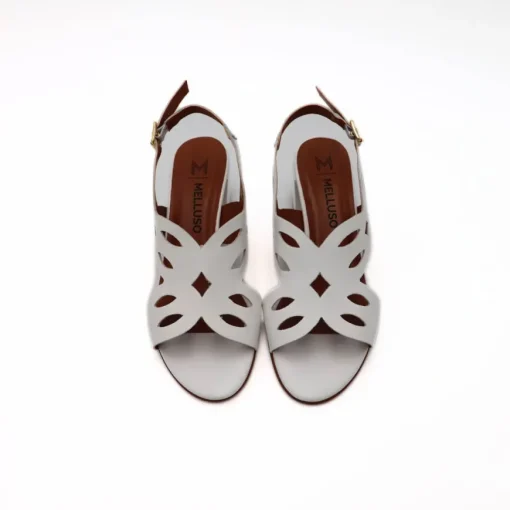 MELLUSO SANDALO K35507 NAPPA BIANCO