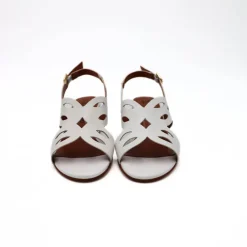 MELLUSO SANDALO K35507 NAPPA BIANCO