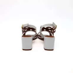 MELLUSO SANDALO K35507 NAPPA BIANCO