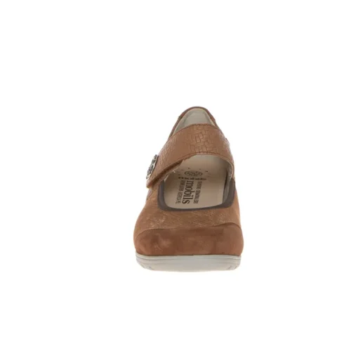 MEPHISTO BHATILDA BALLERINA ZIP LATERALE CUOIO