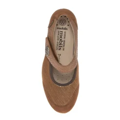 MEPHISTO BHATILDA BALLERINA ZIP LATERALE CUOIO