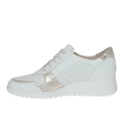MEPHISTO IASMINA PERF SNEAKER ZEPPA PELLE BIANCO