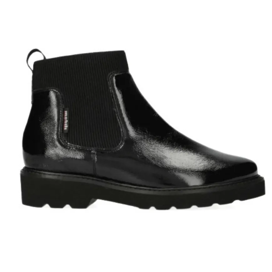 MEPHISTO STIVALETTO OANA VERNICE NERO