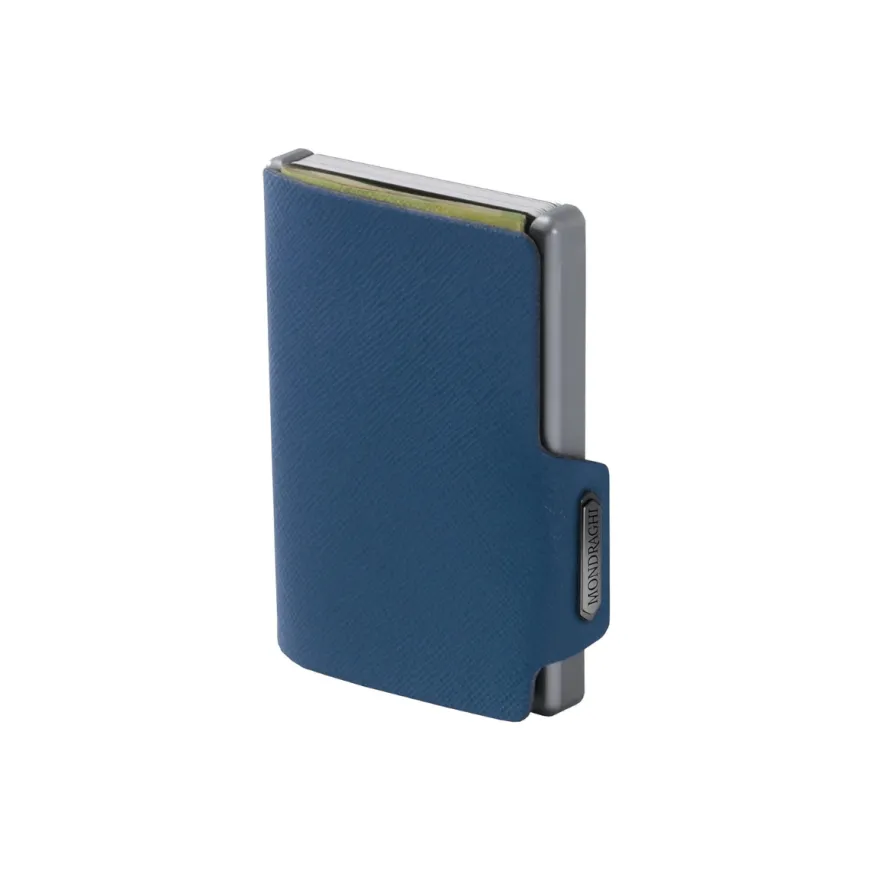 MONDRAGHI PORTAFOGLIO MC31100 SAFFIANO BLU