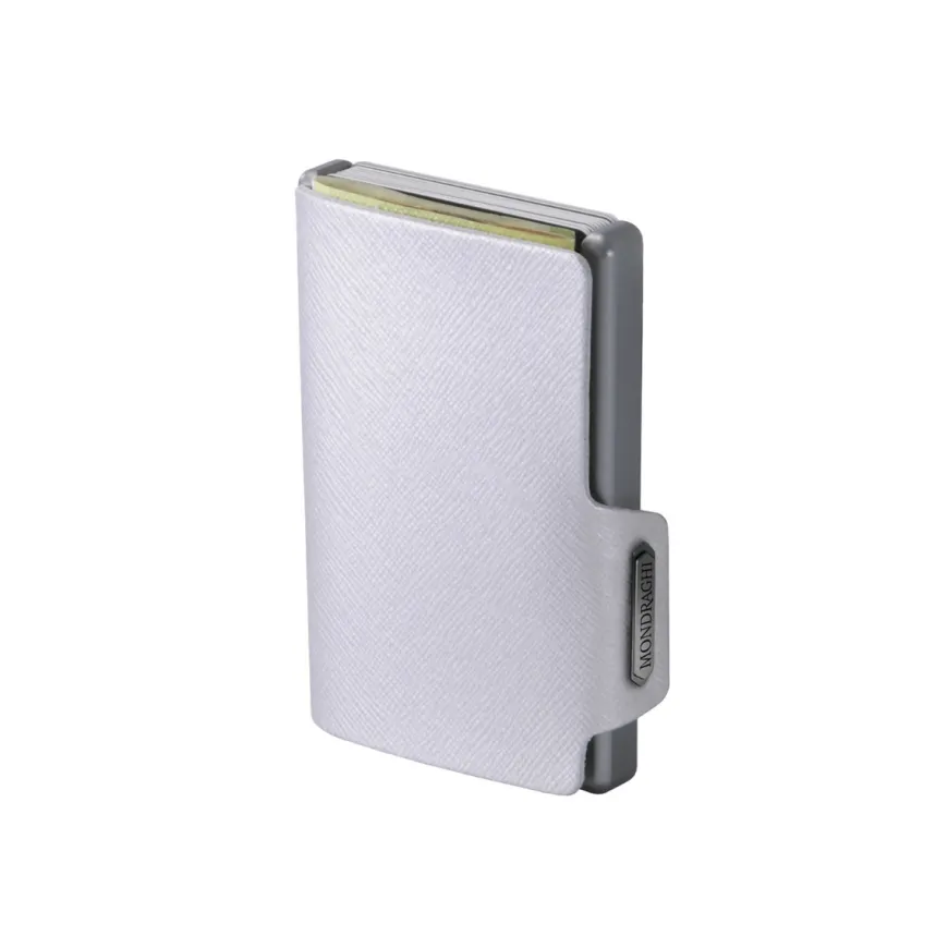 MONDRAGHI PORTAFOGLIO MC32100 SAFFIANO ARGENTO