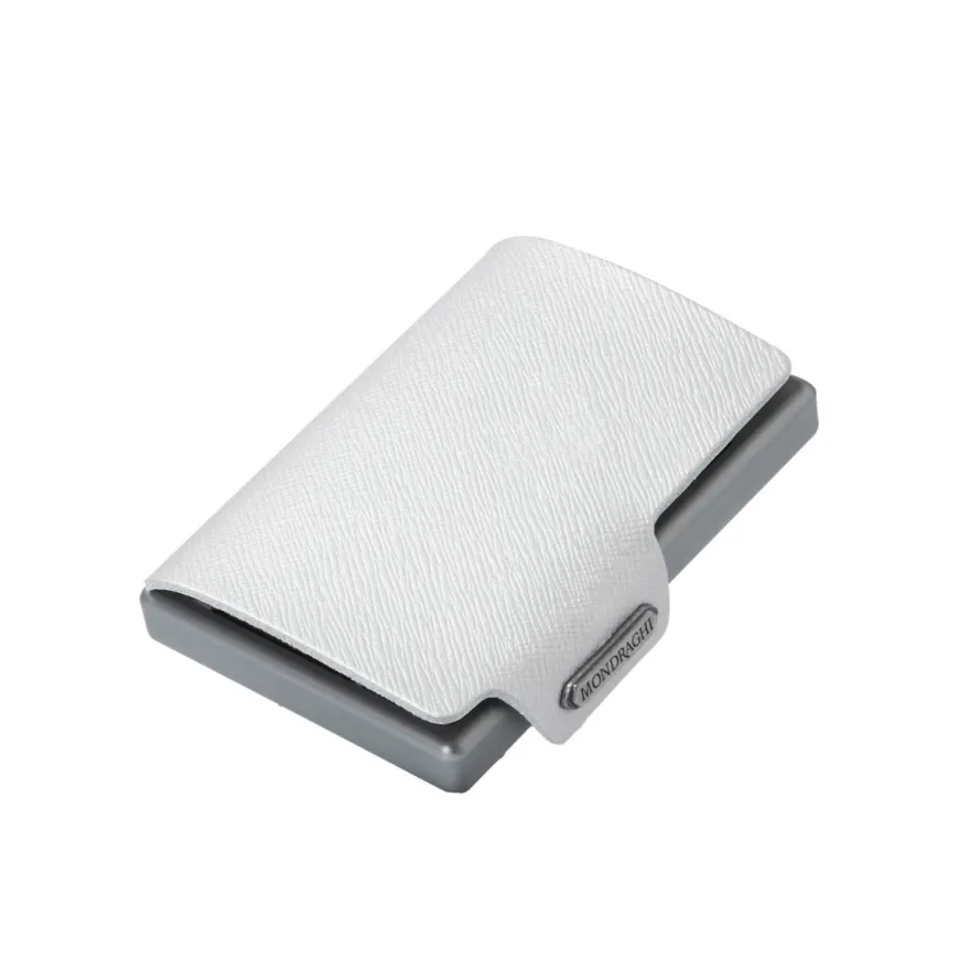 MONDRAGHI PORTAFOGLIO MC32100 SAFFIANO ARGENTO