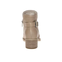 NERO GIARDINI E306221-439 STIVALETTO CHAMPAGNE FORATO