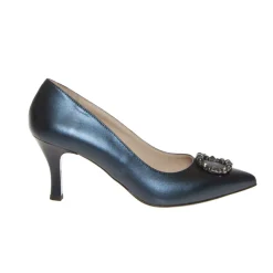 NERO GIARDINI E307001DE-201 DECOLLETE ACCESSORIO BLU