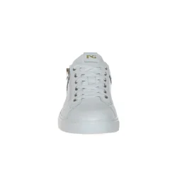 NERO GIARDINI E302840U-707 SNEAKER ZIP BIANCO