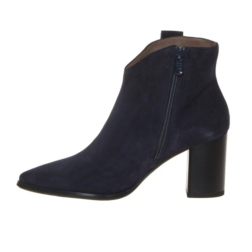 NERO GIARDINI I217271DE-240 STIVALETTO DONNA VELOUR