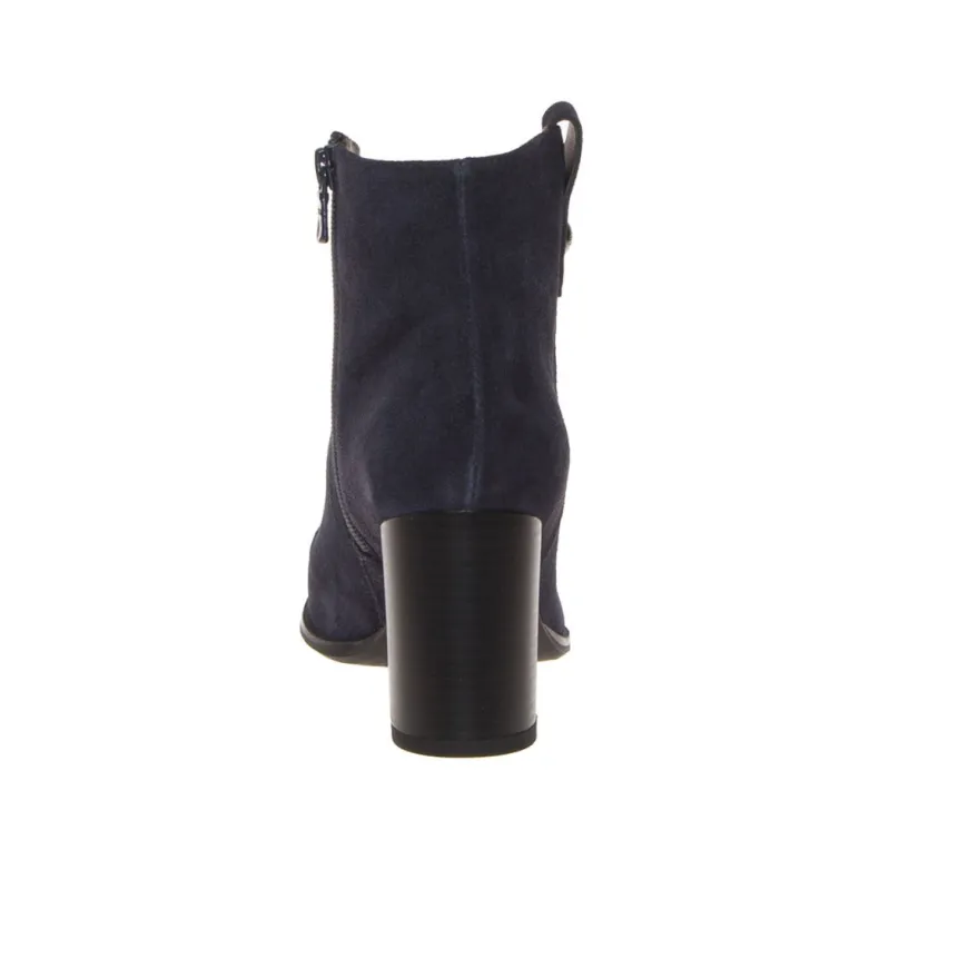 NERO GIARDINI I217271DE-240 STIVALETTO DONNA VELOUR