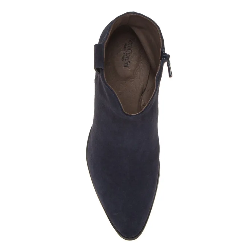 NERO GIARDINI I217271DE-240 STIVALETTO DONNA VELOUR