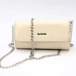 NERO GIARDINI POCHETTE E443701DE 711 VERNICE LATTE