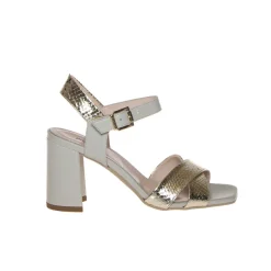NERO GIARDINI SANDALO DONNA E218451DE-415 PLATINO