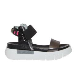NERO GIARDINI SANDALO DONNA E219020D-101 SPECCHIO ANTRACITE